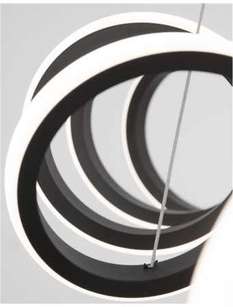 9817461 Suspensie Nova Luce ZINIA LED 45W 3375lm 3000K IP20 Aluminiu&Silicon Sandy Black NOVALUCE [6]
