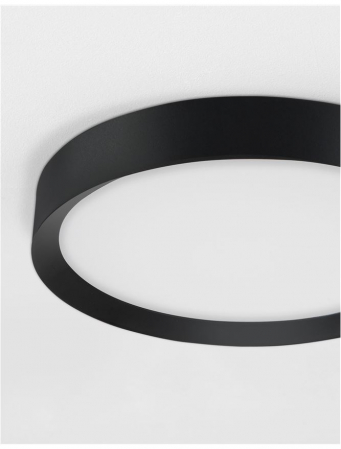 9818452 Plafoniera Nova Luce LUTON LED 47W 3525lm 3000K IP20 Aluminiu Matt Sandy Black NOVALUCE [5]
