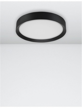 9818452 Plafoniera Nova Luce LUTON LED 47W 3525lm 3000K IP20 Aluminiu Matt Sandy Black NOVALUCE [2]