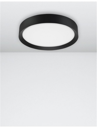 9818452 Plafoniera Nova Luce LUTON LED 47W 3525lm 3000K IP20 Aluminiu Matt Sandy Black NOVALUCE [3]
