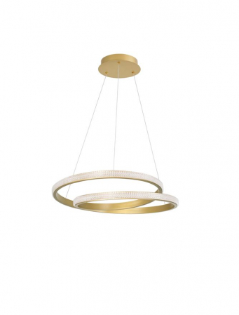 Lustre - 9818510 Suspensie Nova Luce GRANIA LED 25W 1900lm 3000K IP20 Aluminiu/Acril Matt Gold