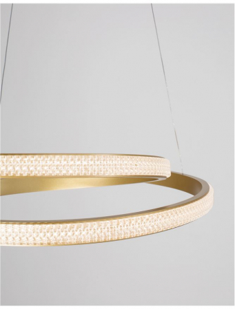 9818510 Suspensie Nova Luce GRANIA LED 25W 1900lm 3000K IP20 Aluminiu/Acril Matt Gold [3]