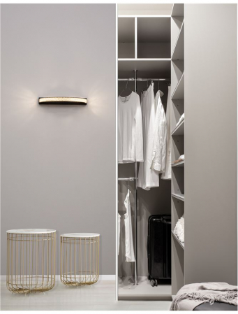 9818513 Aplica Nova Luce GRANIA LED 6,5W 400lm 3000K IP20 Aluminiu/Acril Sandy Black [4]