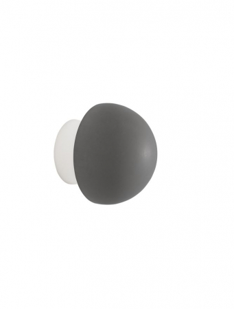Moderne - 9831051 Aplica Nova Luce NETUNE LED 6W 160lm 3000K Concrete & Alumnmium Gray Nedimabil IP20