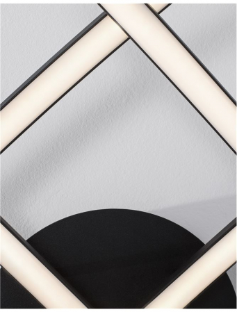 9848136 Plafoniera Nova Luce NARVI LED 36W 1800lm 3000K IP20 Aluminiu/Acril Sandy Black [3]