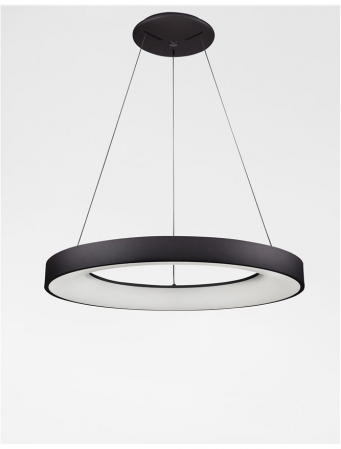 9853044 Lustra Nova Luce RANDO SMART LED 50W 2864lm 3000K Aluminium & Acrylic Sandy Black Dimabil CCT IP20 [3]