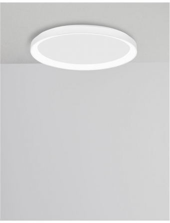 9853671 Plafoniera Nova Luce PERTINO LED 30W 1785lm 3000K Aluminium & Acrylic Sandy White Dimabil Triac IP20 [2]