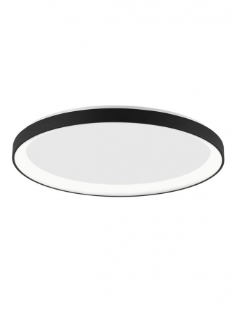 9853672 Plafoniera Nova Luce PERTINO LED 30W 1785lm 3000K Aluminium & Acrylic Sandy Black Dimabil Triac IP20
