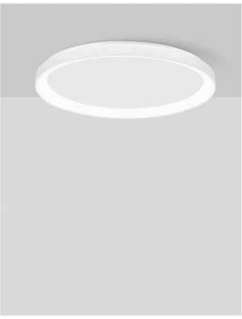 9853675 Plafoniera Nova Luce PERTINO LED 50W 3134lm 3000K Aluminium & Acrylic Sandy White Dimabil Triac IP20 [1]