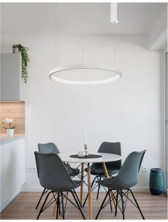 9853681 Suspensie Nova Luce PERTINO LED 38W 2280lm 3000K IP20 Aluminiu/Acril Sandy White [3]