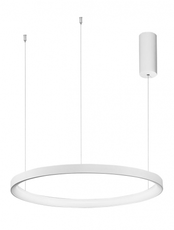 9853683 Suspensie Nova Luce PERTINO LED 48W 2880lm 3000K IP20 Aluminiu/Acril Sandy White NOVALUCE