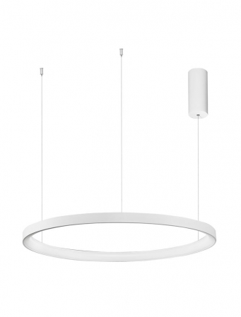 Moderne - 9853685 Lustra Nova Luce PERTINO LED 61W 4235lm 3000K Aluminium & Acrylic Sandy White Dimabil Triac IP20