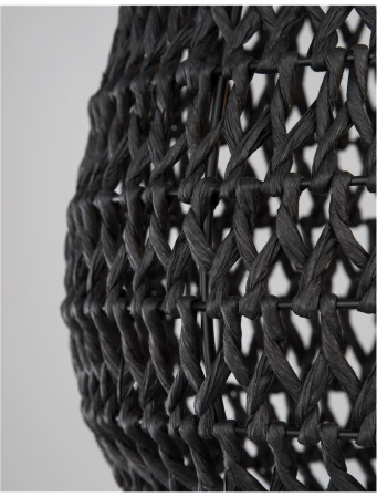 9858713 Pendul Nova Luce GRIFFIN E27 1x12W   Paper Black  IP20 [4]