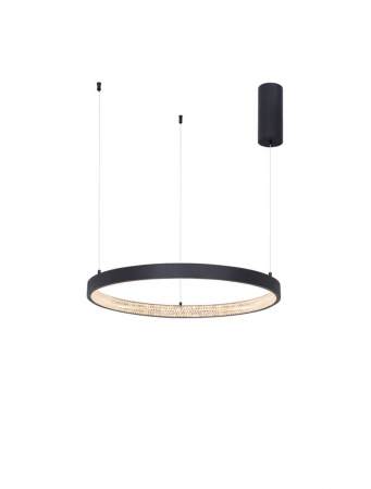 9865160 Suspensie Nova Luce PRESTON LED 37W 2264lm 3000K IP20 Aluminiu/Acril Sandy Black