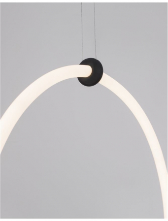 9892163 Suspensie Nova Luce GIRDINO LED 30W 2700lm 3000K IP20 Aluminiu/Acril Sandy Black [4]