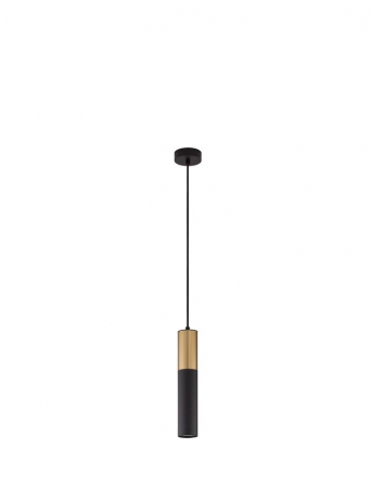 ILUMINAT INTERIOR - 9911523 Pendul Nova Luce PONGO GU10 1x10W   Aluminium Sandy Black & Gold  IP20