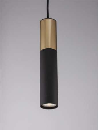 9911523 Pendul Nova Luce PONGO GU10 1x10W   Aluminium Sandy Black & Gold  IP20 [8]