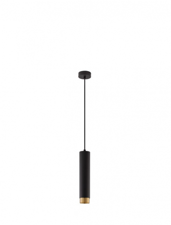 ILUMINAT INTERIOR - 9911525 Pendul Nova Luce PONGO GU10 1x10W   Aluminium Sandy Black & Gold  IP20