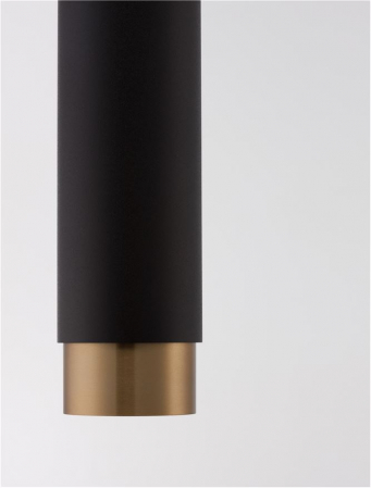 9911525 Pendul Nova Luce PONGO GU10 1x10W   Aluminium Sandy Black & Gold  IP20 [6]
