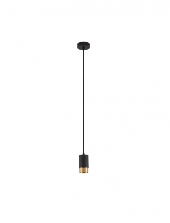 Moderne - 9911526 Pendul Nova Luce PONGO GU10 1x10W   Aluminium Sandy Black & Gold  IP20