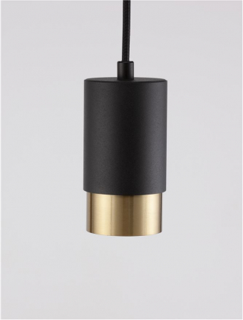 9911526 Pendul Nova Luce PONGO GU10 1x10W   Aluminium Sandy Black & Gold  IP20 [5]