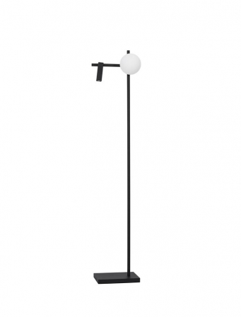Lustre - 9919532 Lampadar Nova Luce JOLINE LED 9W 650lm 3000K IP20 Glass/Metal Sandy Black White Opal