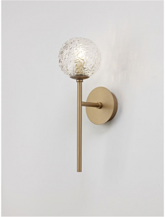 9960271 Aplica Nova Luce MIRANO G9 1x5W   Steel Brass Gold  IP20 [1]