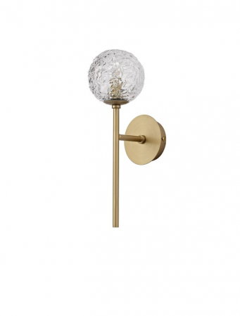 9960271 Aplica Nova Luce MIRANO G9 1x5W   Steel Brass Gold  IP20