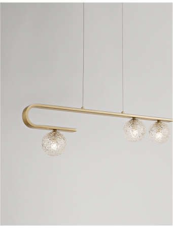 9960272 Lustra Nova Luce MIRANO G9 3x5W   Steel Brass Gold  IP20 [1]