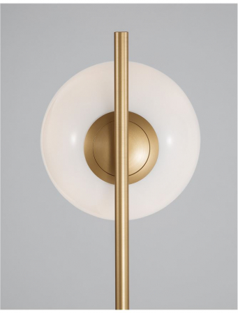 9960619 Lampadar Nova Luce CANTONA E27 1x12W IP20 Glass White Opal Gold [3]