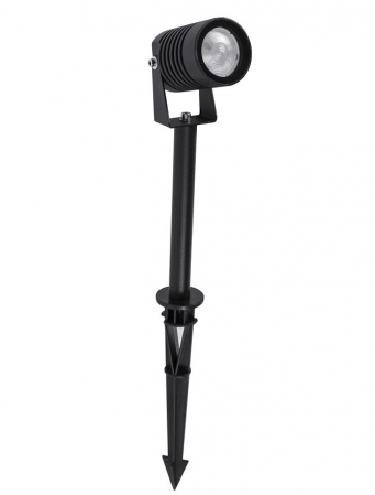 ILUMINAT EXTERIOR - 9971455  Nova Luce STAKE LED 5W 378lm 3000K IP65 Aluminium & Glass Black CRI>80 Beam Angle 21.2°
