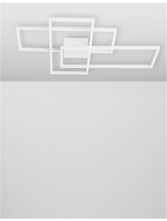9977001 Plafoniera Nova Luce BILBAO LED 55W 3550lm 3000K IP20 Aluminiu/Acril White NOVALUCE [2]