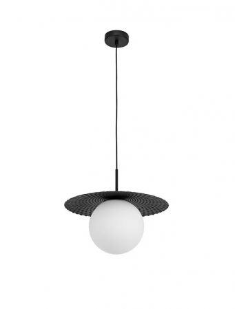 ILUMINAT - 9988380 Pendul Nova Luce OBBIT E27 1x12W   Metal Matt Black  IP20