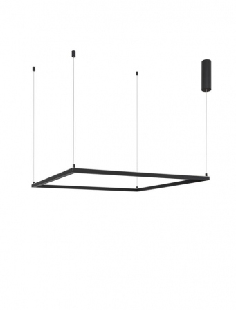 Lustre - 9990732 Lustra Nova Luce ETERNA LED 50W 3818lm 3000K Aluminium & Acrylic Sandy Black Dimabil Triac IP20