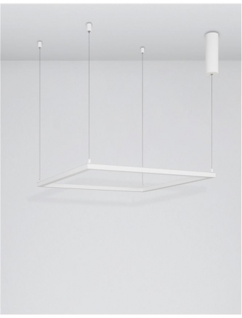 9990733 Lustra Nova Luce ETERNA LED 40W 3000lm 3000K Aluminium & Acrylic Sandy White Dimabil Triac IP20 [2]