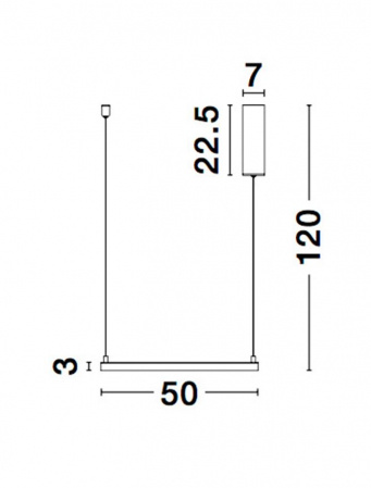 9990735 Lustra Nova Luce ETERNA LED 30W 2188lm 3000K Aluminium & Acrylic Sandy White Dimabil Triac IP20 [5]