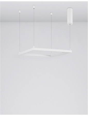 9990735 Lustra Nova Luce ETERNA LED 30W 2188lm 3000K Aluminium & Acrylic Sandy White Dimabil Triac IP20 [3]