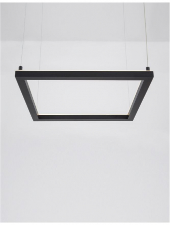 9990736 Lustra Nova Luce ETERNA LED 30W 2188lm 3000K Aluminium & Acrylic Sandy Black Dimabil Triac IP20 [1]