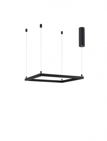 9990736 Lustra Nova Luce ETERNA LED 30W 2188lm 3000K Aluminium & Acrylic Sandy Black Dimabil Triac IP20