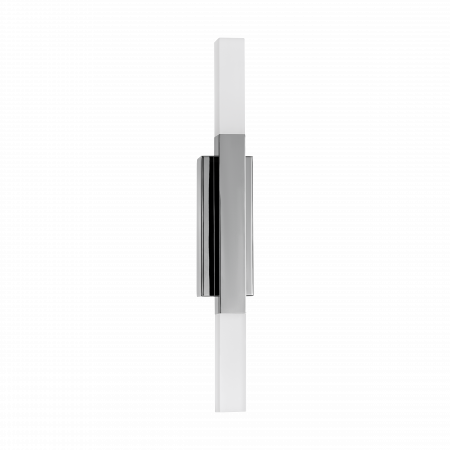 BLACK FRIDAY - Aplica baie EGLO Alcudia LED 2x5,5W 3000K 1200lm Aluminiu/Metal Crom IP44