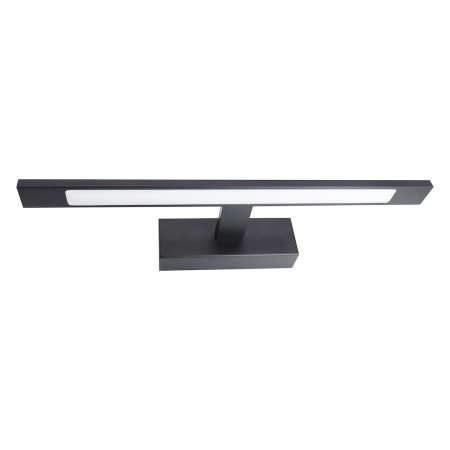 Aplica baie Milagro Klimt LED 12W 1320 lm 3000K/4000K/6000K 230V Black Metal & Plastic IP44 [6]