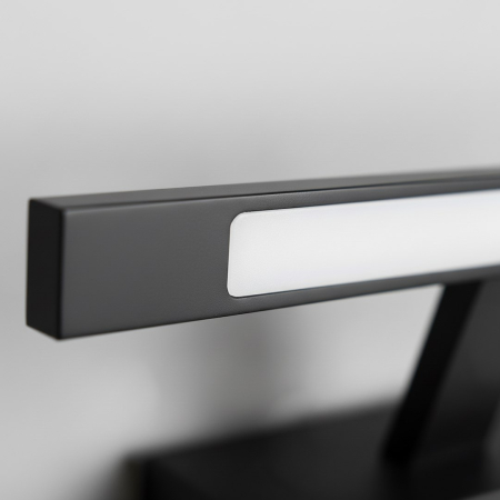 Aplica baie Milagro Klimt LED 8W 880 lm 3000K/4000K/6000K 230V Black Metal & Plastic IP44 [5]