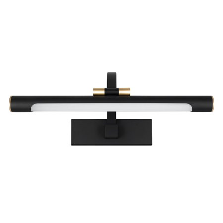 Aplice - Aplica baie Milagro Vinci LED 12W 1320 lm 4000K 230V Black & Gold Metal & Plastic IP44