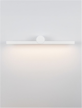 Aplica baie Nova Luce BREGGO 9923419 LED 12W 3000K 671lm Sandy White Aluminium   IP54 [4]