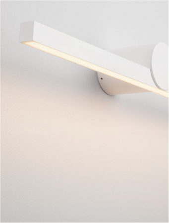 Aplica baie Nova Luce BREGGO 9923419 LED 12W 3000K 671lm Sandy White Aluminium   IP54 [8]