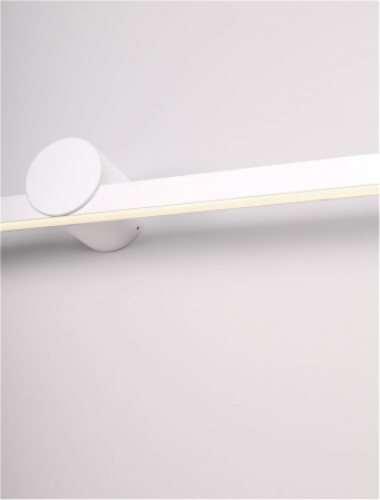 Aplica baie Nova Luce BREGGO 9923421 LED 17W 3000K 924lm Sandy White Aluminium   IP54 [5]