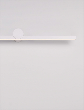 Aplica baie Nova Luce BREGGO 9923421 LED 17W 3000K 924lm Sandy White Aluminium   IP54 [4]