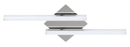 Aplica baie Rabalux Antonia LED 24W 2360lm 4000K metal plastic crom alb IP44 [1]