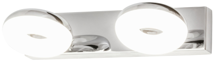 Aplica baie Rabalux Beata LED 2x 5W 930lm 4000 metal chrome stil modern 230V, 50Hz IP44 5717 [0]