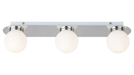 ILUMINAT - Aplica baie Rabalux Becca G9 3X MAX 28W  metal sticlă crom IP44